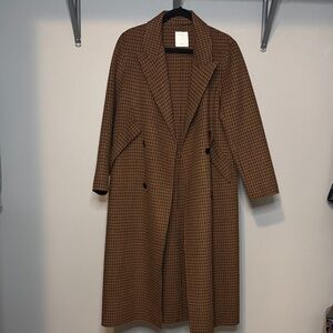 Sandro Paris Double-Faced Wool Coat